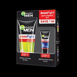 Garnier Men Acno Fight Anti-Pimple Kit
